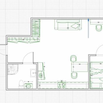 Продается 2-х комнатная квартира, 35,6 м²