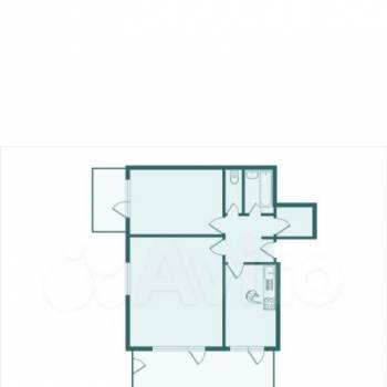 Продается 2-х комнатная квартира, 60 м²