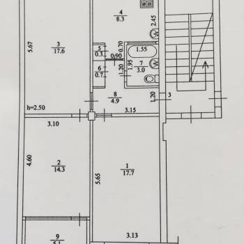 Сдается Многокомнатная квартира, 72 м²
