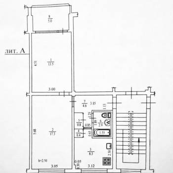 Продается 2-х комнатная квартира, 47,8 м²