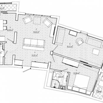 Продается 1-комнатная квартира, 87 м²