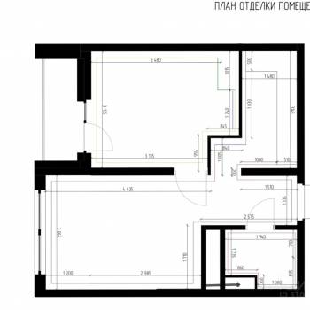 Продается 2-х комнатная квартира, 38 м²