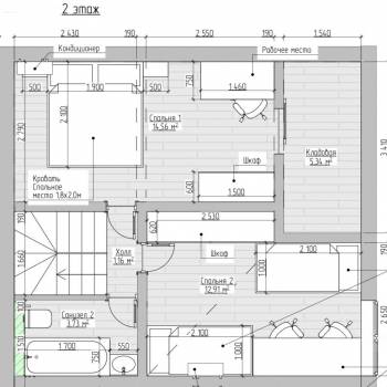 Продается 1-комнатная квартира, 80 м²