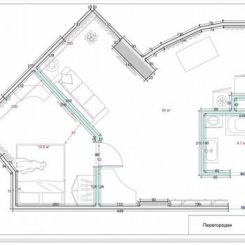 Продается 2-х комнатная квартира, 43,7 м²