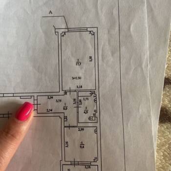 Продается 1-комнатная квартира, 43 м²