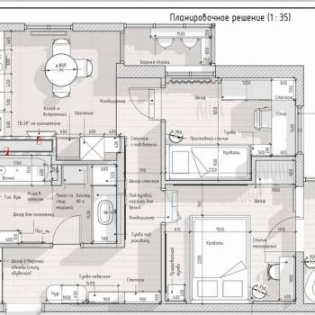 Продается 2-х комнатная квартира, 34,8 м²