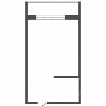 Продается 1-комнатная квартира, 24,9 м²
