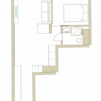 Продается 1-комнатная квартира, 35 м²