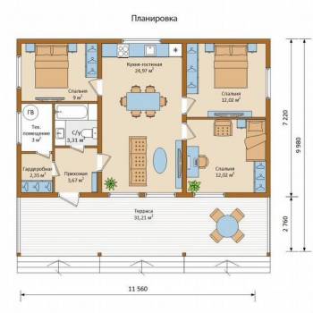 Продается Дом, 86 м²