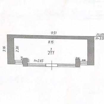 Сдается Нежилое помещение, 21 м²