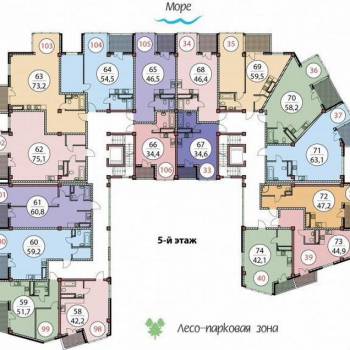 Сдается 2-х комнатная квартира, 45 м²