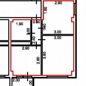 Продается 2-х комнатная квартира, 36 м²