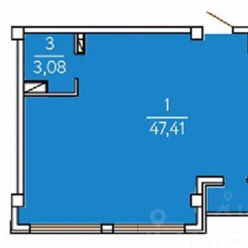 Продается 2-х комнатная квартира, 56 м²