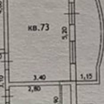 Продается 1-комнатная квартира, 34,1 м²