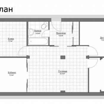 Сдается Многокомнатная квартира, 70 м²