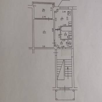 Продается 1-комнатная квартира, 25,3 м²