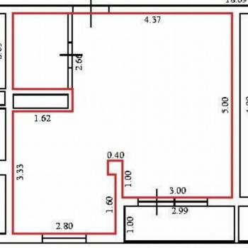 Продается 1-комнатная квартира, 36 м²