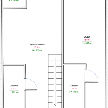 Продается Многокомнатная квартира, 50,8 м²