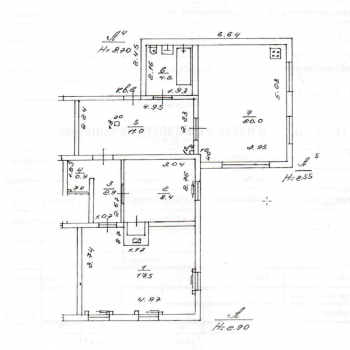Продается 3-х комнатная квартира, 64,9 м²