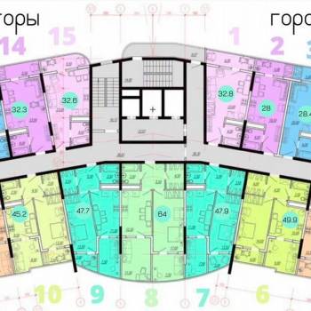 Продается 1-комнатная квартира, 46,8 м²