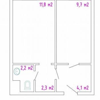 Сдается Нежилое помещение, 32,4 м²