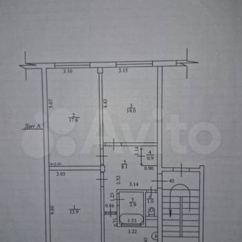 Сдается Многокомнатная квартира, 70 м²