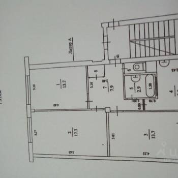 Продается 3-х комнатная квартира, 65,6 м²