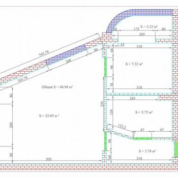 Продается 1-комнатная квартира, 44 м²