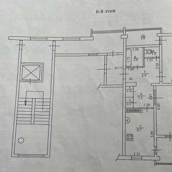 Продается 2-х комнатная квартира, 50,6 м²