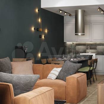 Продается 1-комнатная квартира, 62,1 м²
