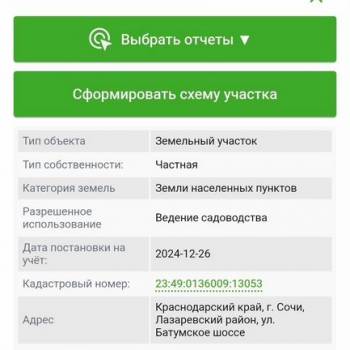 Продается Участок, 420 м²