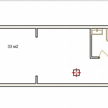 Продается 1-комнатная квартира, 33 м²