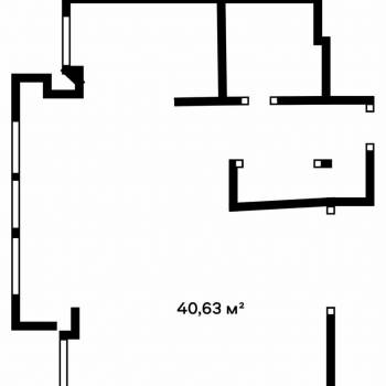 Продается 1-комнатная квартира, 40 м²