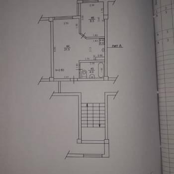 Продается 1-комнатная квартира, 34 м²