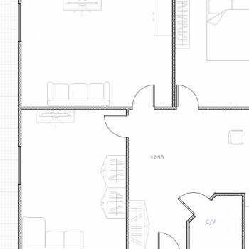 Сдается Многокомнатная квартира, 70 м²