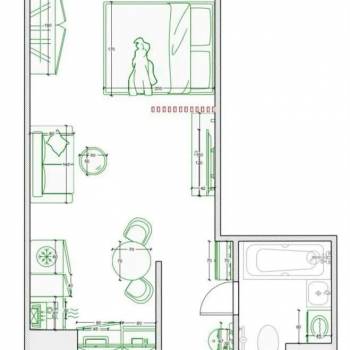 Продается 1-комнатная квартира, 28 м²
