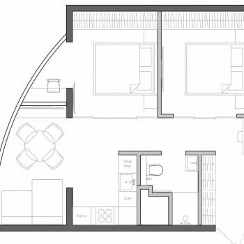Продается 1-комнатная квартира, 48,8 м²