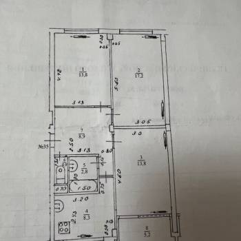 Продается 3-х комнатная квартира, 65,7 м²