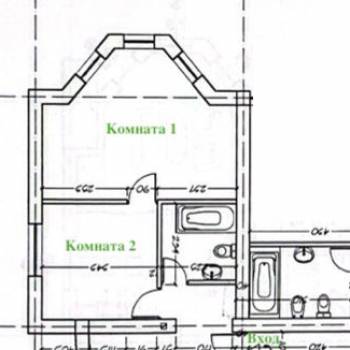 Сдается 2-х комнатная квартира, 50 м²