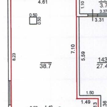 Продается 2-х комнатная квартира, 39 м²