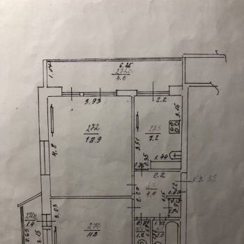 Продается 2-х комнатная квартира, 51,4 м²