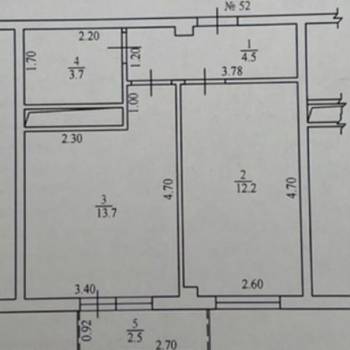 Сдается 1-комнатная квартира, 34,1 м²