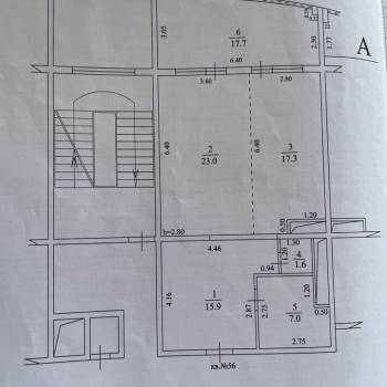 Сдается 2-х комнатная квартира, 125 м²