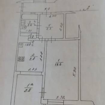 Продается 2-х комнатная квартира, 47 м²