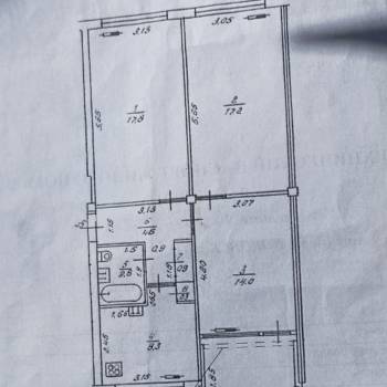 Сдается Многокомнатная квартира, 69 м²