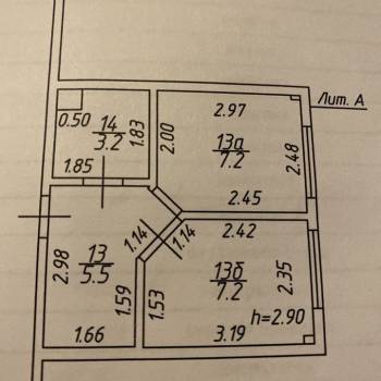 Продается 2-х комнатная квартира, 25 м²