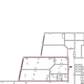 Продается 1-комнатная квартира, 64 м²