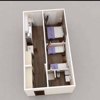 Сдается 2-х комнатная квартира, 45 м²