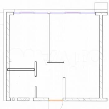 Продается 2-х комнатная квартира, 37 м²