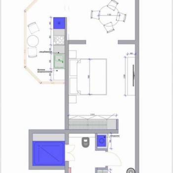 Продается 2-х комнатная квартира, 44,5 м²